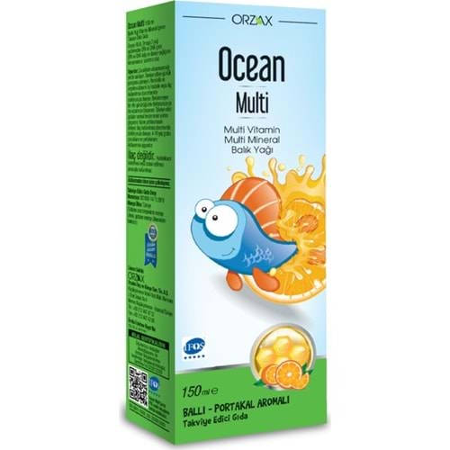 Ocean Plus Multi Şurup 150 ml