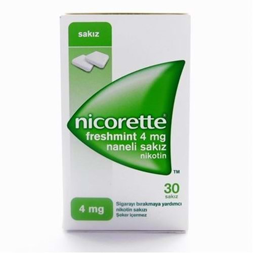 Nicorette 4 Mg Naneli Sakız 30 sakız