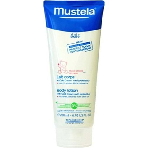Mustela Body Lotion With Cold Cream Nutri - Protective Cold Cream İçeren Besleyici Vücut Losyonu 20