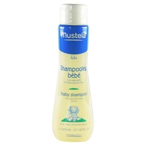 Mustela Gentle Baby Shampoo 200 Ml - Bebeklere & Çocuklara Özel Saç Şampuanı
