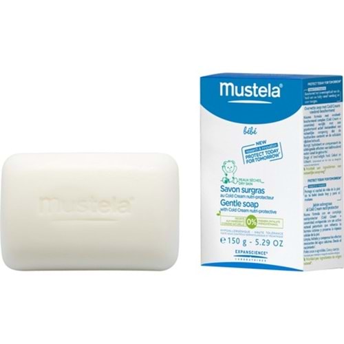 Mustela Gentle Soap Bebek Sabunu 150 Gr / Cold Cream İçeren Sabun