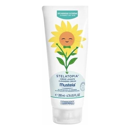 Mustela Stelatopia Cleansing Cream Krem Şampuan 200 ml