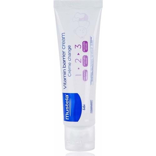 Mustela Vitamin Barrier Cream 1.2.3 Pişik Kremi 100 ml