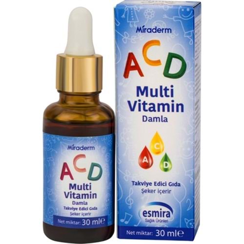 Esmira Acd Vitamin Damla 30 Ml- Miraderm