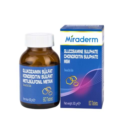 Miraderm Glucosamine Sulphat Chondroitin Sulphat Msm